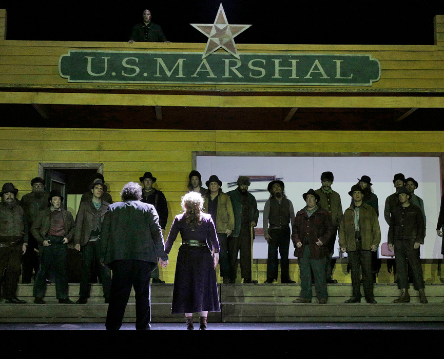 La Fanciulla del West. Ópera de Giacomo Puccini . 