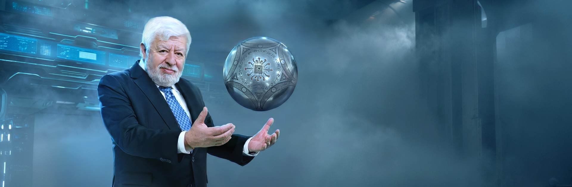 Jaime Maussan presenta la esfera de Buga en vivo